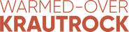 Logo of Warmed-Over Krautrock image size 4286x1056