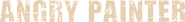 Logo of Angry Painter image size 981x115