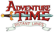 Logo of Adventure Time: Distant Lands image size 1279x759
