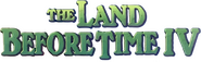 Logo of The Land Before Time IV: Journey Through the Mists image size 4089x1258