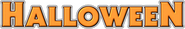 Logo of Halloween image size 1834x292