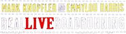Logo of Mark Knopfler and Emmylou Harris: Real Live Roadrunning image size 5387x1456