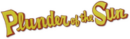 Logo of Plunder of the Sun image size 796x242