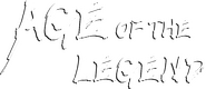 Logo of Age of the Legend image size 894x386