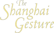 Logo of The Shanghai Gesture image size 796x491