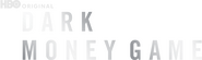 Logo of The Dark Money Game image size 4312x1286