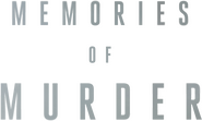 Logo of Memories of Murder image size 1921x1157