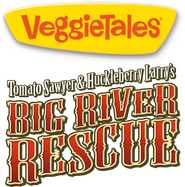 Logo of VeggieTales: Tomato Sawyer & Huckleberry Larry's Big River Rescue image size 866x875