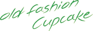 Logo of Old Fashion Cupcake image size 2391x812