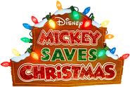 Logo of Mickey Saves Christmas image size 1947x1300
