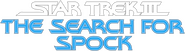 Logo of Star Trek III: The Search for Spock image size 785x215