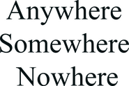 Logo of Anywhere Somewhere Nowhere image size 1274x855
