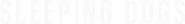 Logo of Sleeping Dogs image size 3434x444