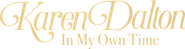Logo of Karen Dalton: In My Own Time image size 4025x1063