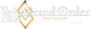 Logo of Fate/Grand Order Final Singularity – Grand Temple of Time: Solomon image size 561x183