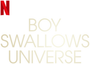 Logo of Boy Swallows Universe image size 402x285