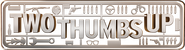 Logo of Two Thumbs Up image size 4319x1161