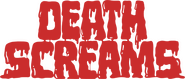 Logo of Death Screams image size 1521x647