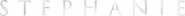Logo of Stephanie image size 1430x126