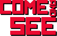 Logo of Come and See image size 1835x1154