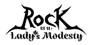 Logo of Rock Is a Lady's Modesty image size 976x480