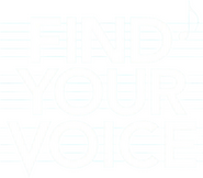 Logo of Find Your Voice image size 696x608