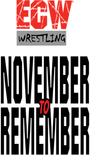 Logo of ECW November to Remember 1997 image size 580x1000