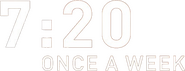 Logo of 7:20 Once a Week image size 528x203