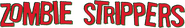 Logo of Zombie Strippers! image size 4267x651