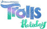Logo of Trolls Holiday image size 866x537