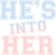 Logo of He's Into Her image size 547x536