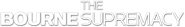 Logo of The Bourne Supremacy image size 790x115