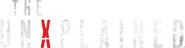 Logo of The UnXplained image size 1790x464