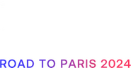 Logo of Chasing Glory: Road to Paris 2024 image size 1740x910