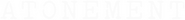 Logo of Atonement image size 2963x327