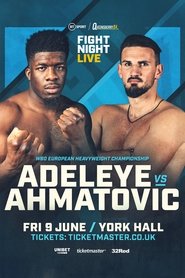poster David Adeleye vs. Emir Ahmatovic