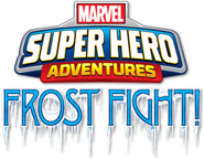Logo of Marvel Super Hero Adventures: Frost Fight! image size 383x298