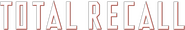 Logo of Total Recall image size 885x142