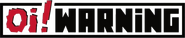 Logo of Oi! Warning image size 947x194