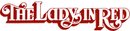 Logo of The Lady in Red image size 1416x345