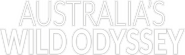 Logo of Australia's Wild Odyssey image size 1622x482