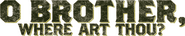 Logo of O Brother, Where Art Thou? image size 4311x834