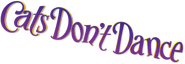 Logo of Cats Don't Dance image size 792x272