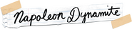 Logo of Napoleon Dynamite image size 1721x390