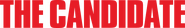 Logo of The Candidate image size 4099x628