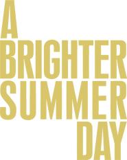 Logo of A Brighter Summer Day image size 970x1220