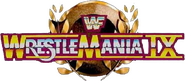 Logo of WWE WrestleMania IX image size 443x195