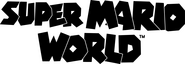 Logo of Super Mario World image size 3730x1288