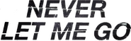 Logo of Never Let Me Go image size 2708x854