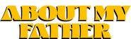 Logo of About My Father image size 1126x335